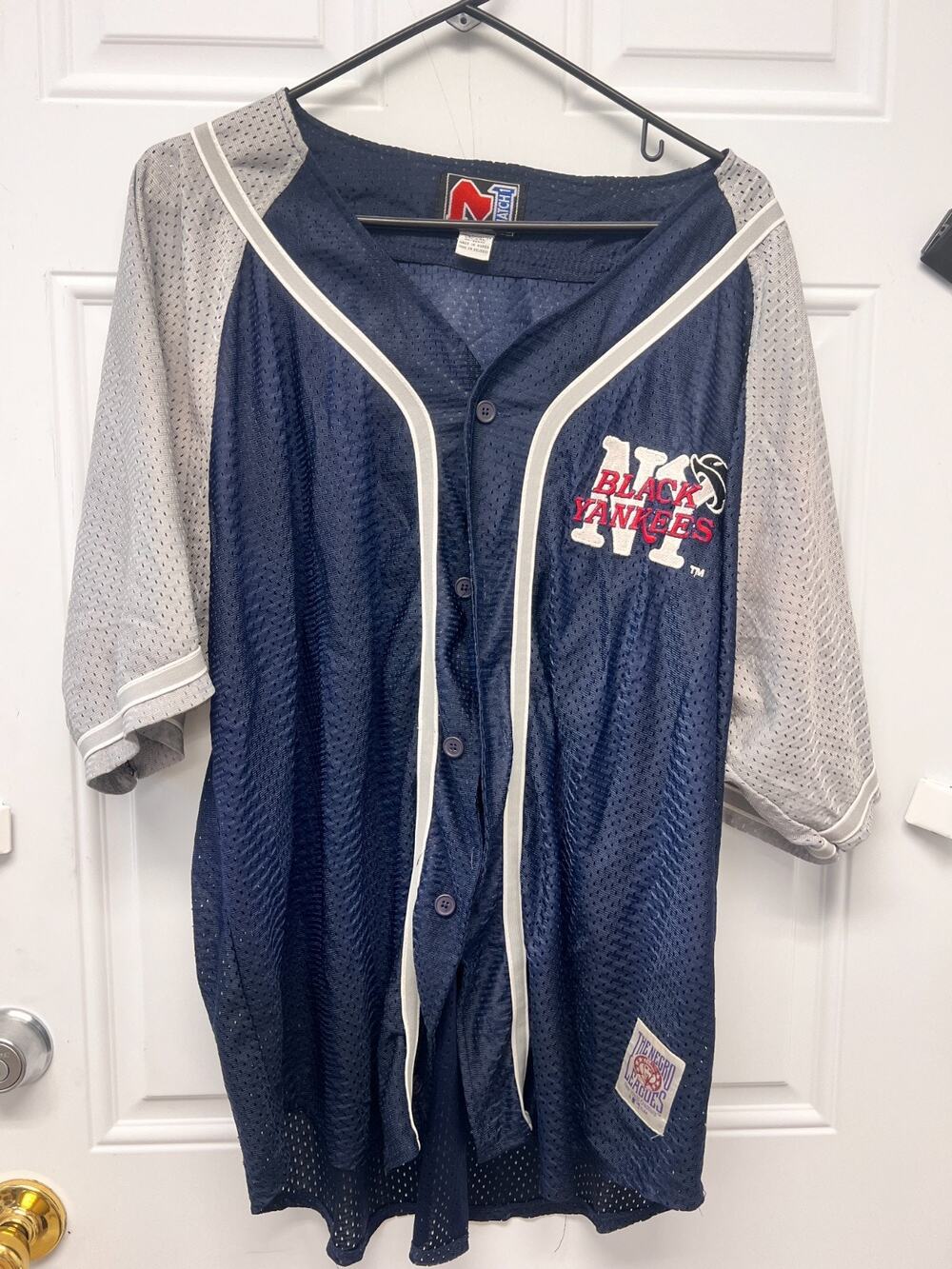 Black Yankees Baseball XXL Jersey NOC3562 MATCH 1